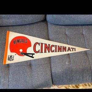 Vintage Cincinnati Bengals
Pennant
